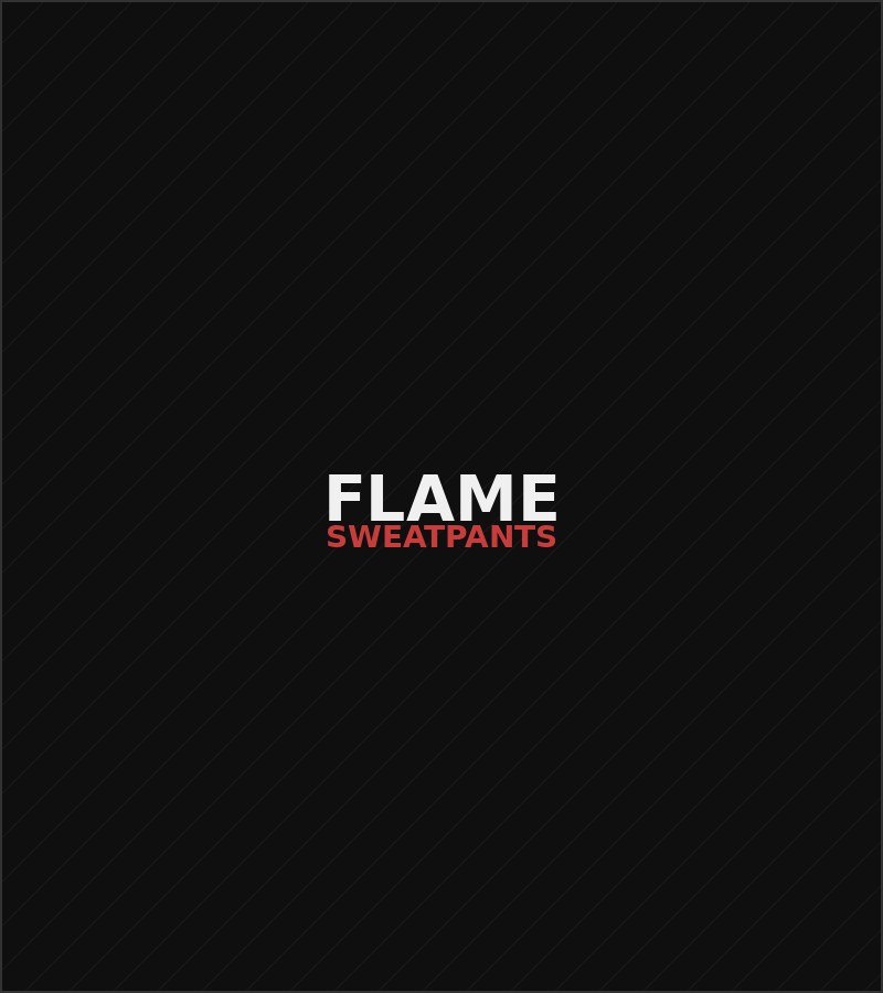 Flame Sweatpants